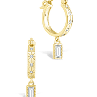 Sterling Silver Oaklyn Micro Hoops