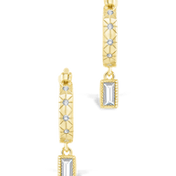 Sterling Silver Oaklyn Micro Hoops