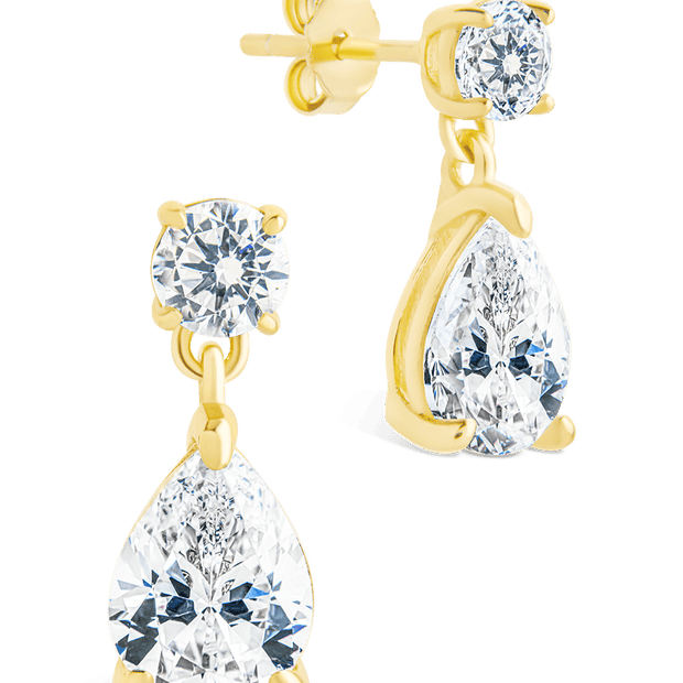 Sterling Silver Imogen CZ Studs