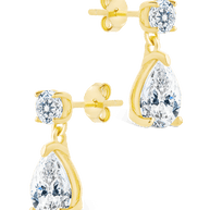 Sterling Silver Imogen CZ Studs