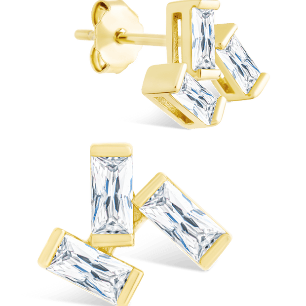 Sterling Silver Macy CZ Studs