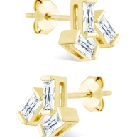 Sterling Silver Macy CZ Studs