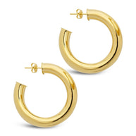 Thick Hollow Hoops