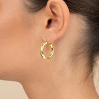 Chunky Tube Hoops