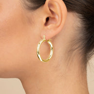 Chunky Tube Hoops