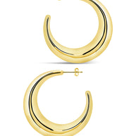 Trixie Tube Hoop Earrings