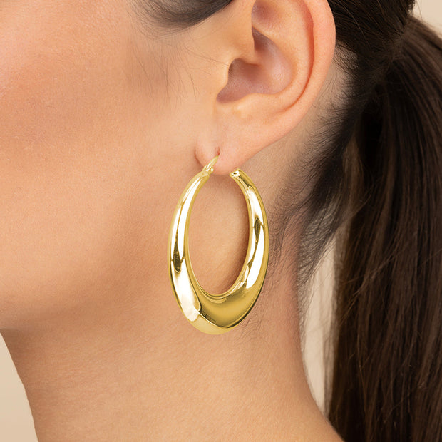 Kali Tube Hoop Earrings