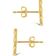 Sezia Textured Stud Earrings