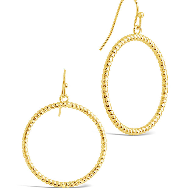 Terina Circle Dangle Earrings