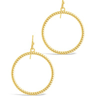 Terina Circle Dangle Earrings