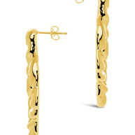 Tali Molten Metal Chunky Drop Earrings