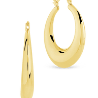 Quinn Tube Hoop Earrings