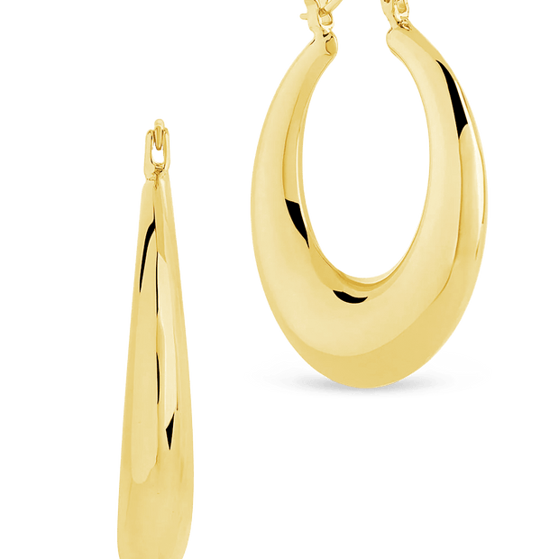 Quinn Tube Hoop Earrings