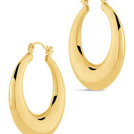 Quinn Tube Hoop Earrings