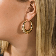 Quinn Tube Hoop Earrings