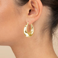 Rae Tube Hoop Earrings
