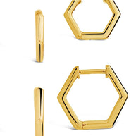 Emmy Geometric Hoop Earring Set of 2