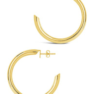 Liviana Polished Statement Hoop Earrings
