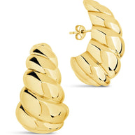 Bobine Statement Stud Earrings