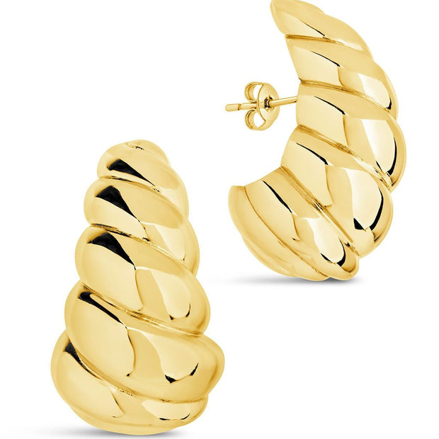 Bobine Statement Stud Earrings