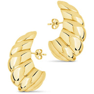 Bobine Statement Stud Earrings