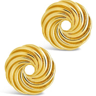 Cruller Stud Earrings
