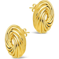 Cruller Stud Earrings