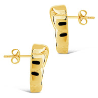 French Horn Stud Earrings