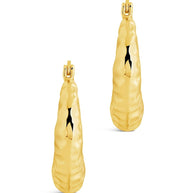 Darla Hammered Hoop Earrings