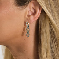 Frankie Chain Link Drop Earrings