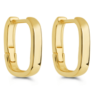 Annika Polished Micro Hoop Earrings