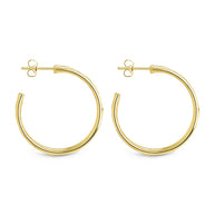 Corinne Textured Braided Hoop Earrings