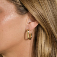 Callista Braided Suspender Earrings