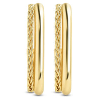 Callista Braided Suspender Earrings