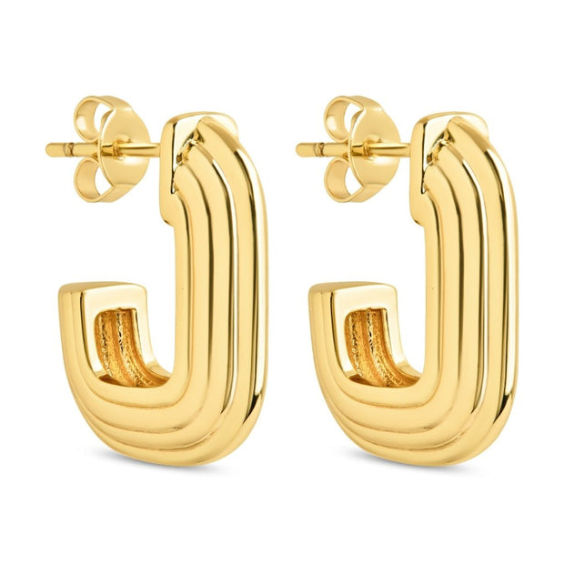 Briella Ribbed Earrings