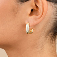 Briella Ribbed Earrings