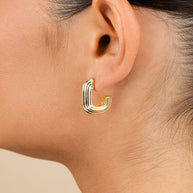 Briella Ribbed Earrings
