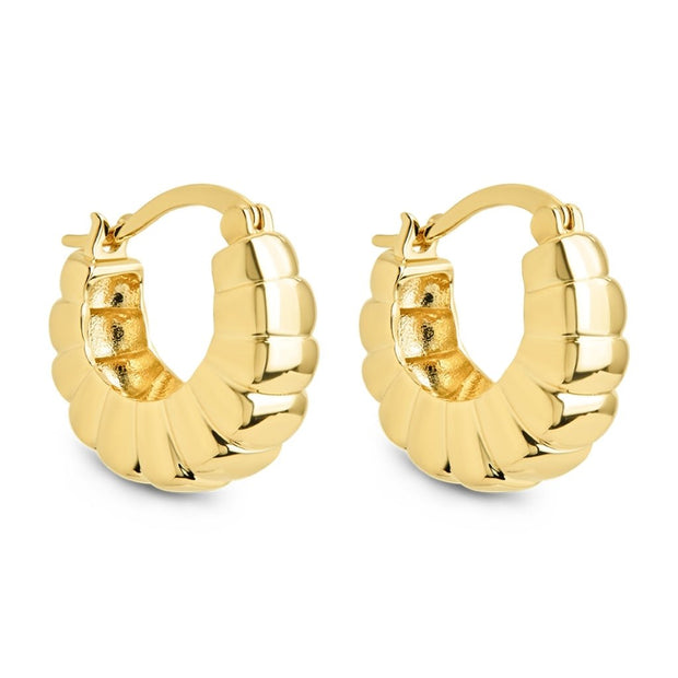 Lysandra Bubble Hoop Earrings