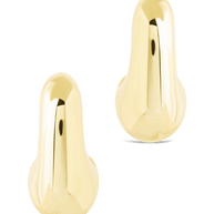 Demi Chunky Molten Metal Hoop Earrings