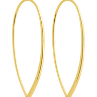 Delicate Threader Hoop Earrings