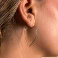 Delicate Threader Hoop Earrings