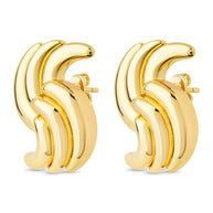 Leni Twist Statement Studs