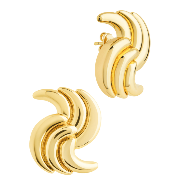 Leni Twist Statement Studs