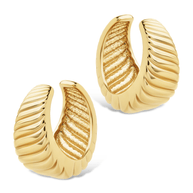 Beth Twisted Croissant Ear Cuff