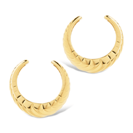 Beth Twisted Croissant Ear Cuff