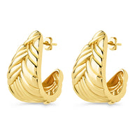 Ellis Braided Hoops