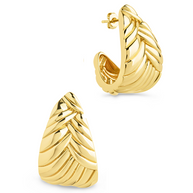 Ellis Braided Hoops