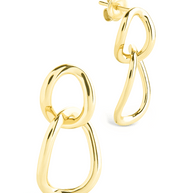 Cruz Double Link Drop Studs