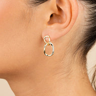 Cruz Double Link Drop Studs
