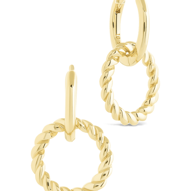 Hassie Delicate Twist Hoops